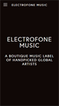 Mobile Screenshot of electrofone.com